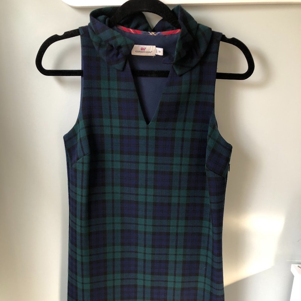 Vineyard Vines Blackwatch Plaid Meredith Dress
